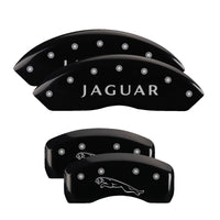 MGP 4 Caliper Covers Engraved Front Acura Engraved Rear TLX Black finish silver ch - 39018STLXBK