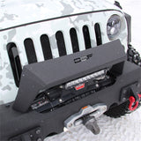 MBRP 07-15 Jeep Wrangler JK Formed Front Light Bar Kit for OCF Bumper - Black Coated - 182766