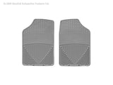 WeatherTech 94 Lincoln Town Car Front Rubber Mats - Grey - W2GR