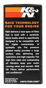 K&N 1.625in OD x 2.719in H Oil Filter - KN-655
