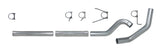 Diamond Eye KIT 4in CB MFLR RPLCMENT PIPE SGL AL: 2004.5-2007.5 DODGE CUMMINS 600 - K4234A-RP