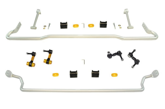 Whiteline 08-10 Subaru WRX Front And Rear Sway Bar Kit 22mm - BSK011