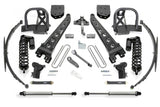 Fabtech 11-16 Ford F350 4WD 10in Radius Arm System w/DL 4.0 Coilovers & Rear DL Shocks - K2153DL