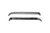 AVS 71-96 Chevy G10 Van Ventshade Window Deflectors 2pc - Stainless - 12032