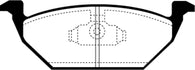EBC 98-99 Volkswagen Beetle 2.0 Redstuff Front Brake Pads - DP31117C