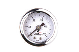Aeromotive 0-15 PSI Fuel Pressure Gauge - 15632