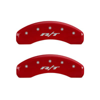 MGP 4 Caliper Covers Engraved Front & Rear RT Yellow finish black ch - 12200SRT1YL