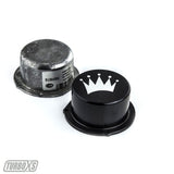 Turbo XS 15-16 Subaru WRX Billet Aluminum Vacuum Pump Cover - Black - txs-W15-VPC-BLK
