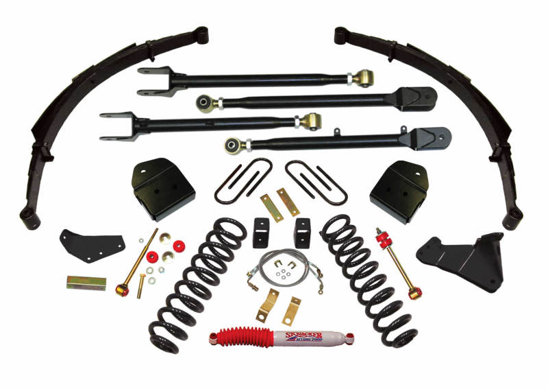 Skyjacker 4"SYS,05 F250 4WD/GAS W/LKS - F54024KS