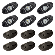 Rigid Industries Rock Light Kit- Cool White (6 lights) - 400253