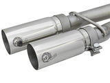 aFe Rebel Series 3in SS Cat-Back Exhaust System w/ Polished Tip 04-15 Nissan Titan V8 5.6L - 49-46124-P