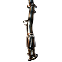 Turbo XS 02-07 WRX-STi / 04-08 Forester XT High Flow Catted Downpipe - txs-WS02-DPC