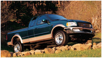 Bushwacker 97-03 Ford F-150 Styleside Extend-A-Fender Style Flares 2pc 96.0/78.0in Bed - Black - 20034-11