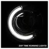 xTune 15-17 Jeep Renegade Light Bar DRL Projector Headlights -Chrome (PRO-JH-JREN-LBDRL-C) - 9039737