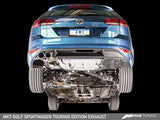 AWE Tuning VW MK7 Golf SportWagen Track Edition Exhaust w/Chrome Silver Tips (90mm) - 3020-22016