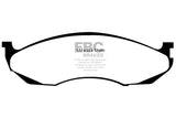 EBC 90-91 Jeep Cherokee 2.5 4WD Redstuff Front Brake Pads - DP71022