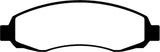 EBC 03-04 Dodge Dakota 2WD 3.7 Ultimax2 Front Brake Pads - UD962