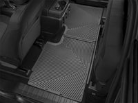 WeatherTech 2015+ Ford F-150 SuperCab Rear Rubber Mats - Black - W358