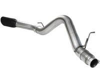 aFe MACHForce XP Exhaust 5in DPF-Back SS 11-13 GM Diesel Trucks V8-6.6L (td) (LML) (Blk Tip) - 49-44041-B