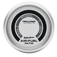 Autometer Ultra-Lite 52mm Electronic Air Fuel Gauge - 4375