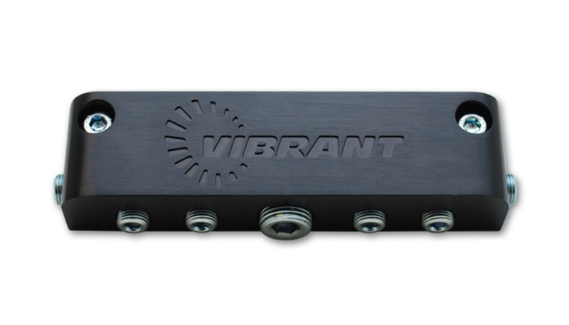 Vibrant Aluminum Vacuum Manifold (new design) - Black - 2691