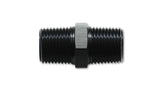 Vibrant 1/2in NPT x 1/2in NPT Straight Union Pipe Adapter Fitting - Aluminum - 10373