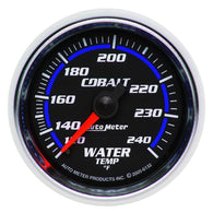 Autometer Cobalt 52mm 120-240 Deg F Mechanical Water Temperature Gauge - 6132