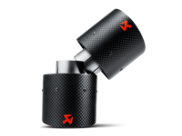 Akrapovic 07-14 MINI Cooper S (R56) / Cooper S Cabrio (R57) Tail Pipe Set (Carbon) - TP-MINR56/57-CA