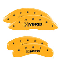 MGP 4 Caliper Covers Engraved Front & Rear 300/2017 Yellow Finish Black Char 2011 Chrysler 300 - 32020S301YL