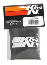 K&N Polaris Black Round Drycharger Air Filter Wrap 11.25inx3inx3in - PL-1014-1DK