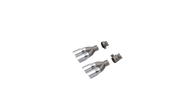 QTP 15-18 Dodge Challenger 5.7L 304SS Screamer Exhaust 3in Quad Tip Adapter - 430015T