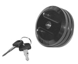 DV8 Offroad 2001-2018 Jeep TJ/JK Billet Gas Cap Black - D-JP-190005-BLK