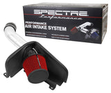 Spectre 15-16 Chrysler 200 3.6L Air Intake Kit - Polished w/Red Filter - 9049