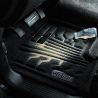 Lund 08-10 Dodge Avenger Catch-It Carpet Rear Floor Liner - Black (2 Pc.) - 783065-B