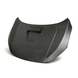 Seibon 17-18 Honda Civic Type-R OEM-Style Dry Carbon Fiber Hood - HD17HDCVR-OE-DRY