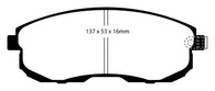EBC 02 Infiniti G35 3.5 w/o DCS Bluestuff Front Brake Pads - DP51636NDX
