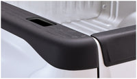 Bushwacker 07-13 GMC Sierra 1500 Fleetside Bed Rail Caps 97.6in Bed - Black - 49527