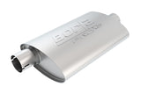 Borla Universal Center/Offset Oval 2.5in Tubing 19in x 4in x 9.5in PRO-XS Notched Muffler - 400484