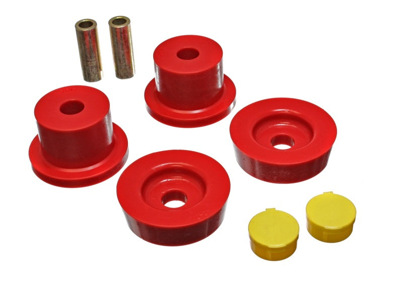 Energy Suspension 90-97 Mazda Miata Red Rear Differential Bushing Set - 11.4101R
