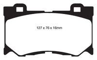EBC 08-13 Infiniti FX50 5.0 Redstuff Front Brake Pads - DP31823C