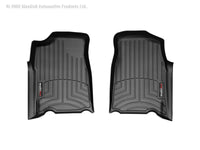 WeatherTech 04+ GMC Canyon Ext Cab Front FloorLiner - Black - 440761