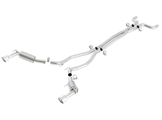 Borla 10 Chevy Camaro SS 6.2L 8cyl Aggressive Catback Exhaust - 140356