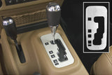 DV8 Offroad 2012-18 Jeep JK Shifter Plate Automatic - D-JP-1812004-AL