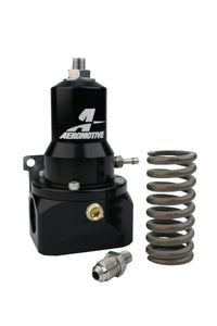 Aeromotive Regulator - 30-120 PSI - .500 Valve - 2x AN-10 Inlets / AN-10 Bypass - 13132