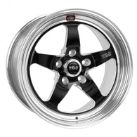 Weld S71 18x10 / 5x4.75 BP / 7.7in. BS Black Wheel (Medium Pad) - Non-Beadlock - 71MB8100B77A