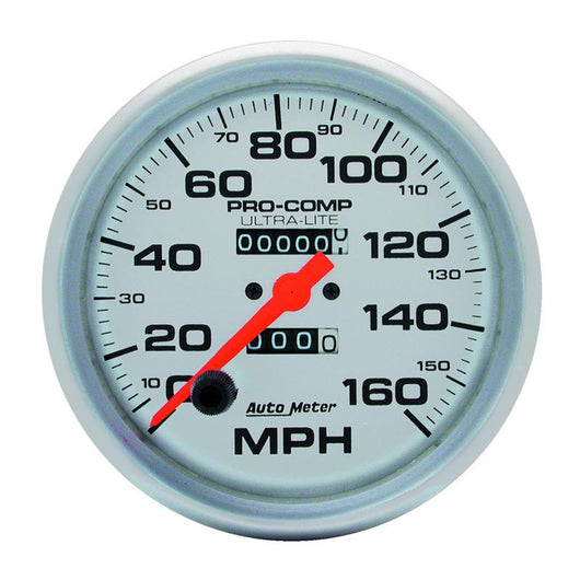 Autometer Speedometer 5in - 160 MPH Mechanical Ultra- Lite - 4495