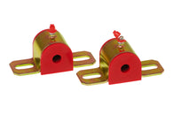 Prothane Universal Greasable Sway Bar Bushings - 1/2in - Type B Bracket - Red - 19-1169