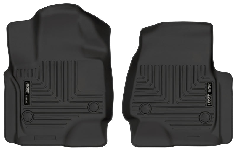 Husky Liners 2018+ Ford Expedition WeatherBeater Black Front Floor Liners - 13341