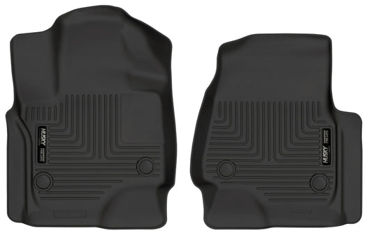 Husky Liners 2018+ Ford Expedition WeatherBeater Black Front Floor Liners - 13341