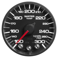 Autometer Spek-Pro 52.4mm 100-300 Deg F Digital Stepper Motor Water Temp Gauge - P346328